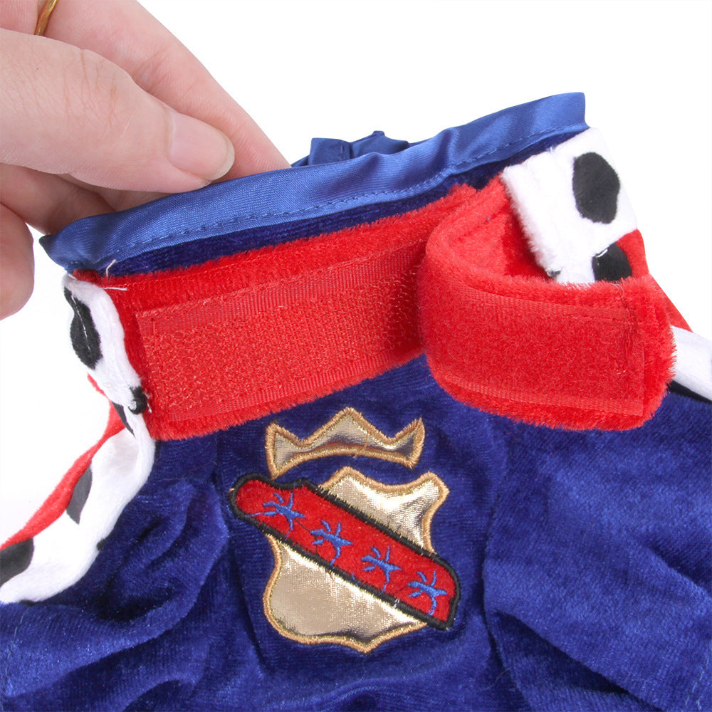 Cross-border Spot Pet King Cloak Accessories Set