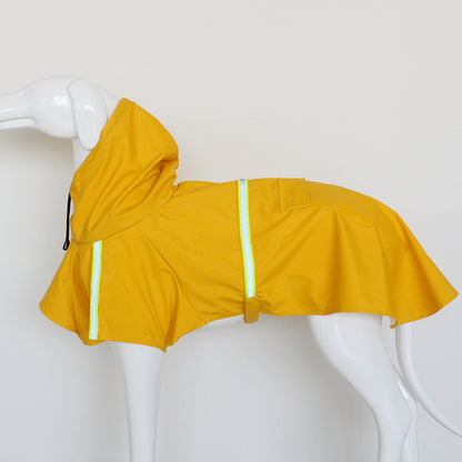 Cross-border Hooded Windproof Raincoats for Dogs