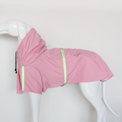 Cross-border Hooded Windproof Raincoats for Dogs