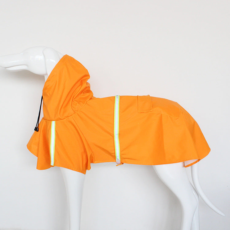 Cross-border Hooded Windproof Raincoats for Dogs