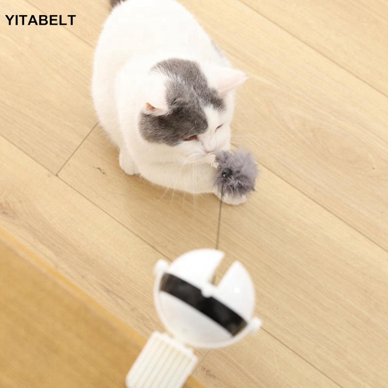 Funny Cat Electric Yo-Yo Lifting Ball Interactive Educational Toy