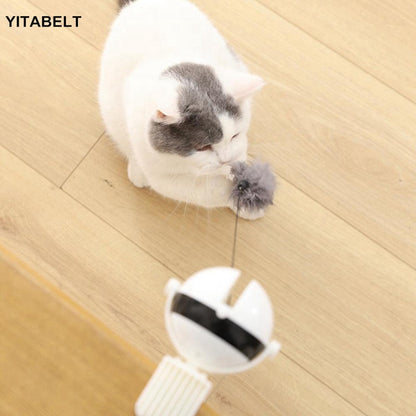 Funny Cat Electric Yo-Yo Lifting Ball Interactive Educational Toy