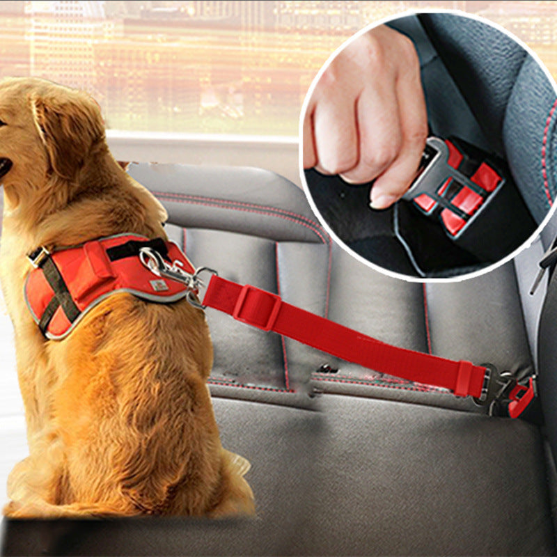 Pet Car Retractable Adjustable Seat Belt