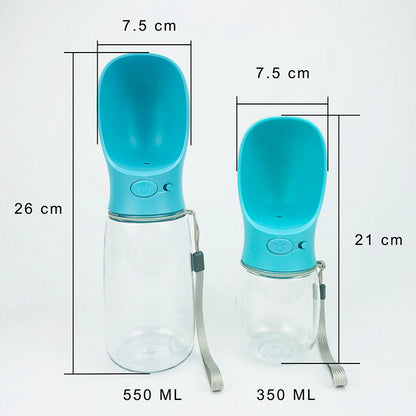 Portable Pet Dog Water Bottle For Small Large Dogs