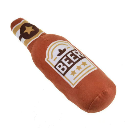 Simulated beer, vodka, whiskey bottle, BB calling pet dog and cat companion pet toys